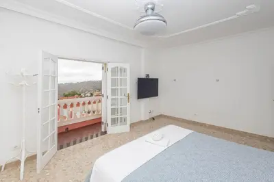 Cama o camas de una habitación en 4BR Chalet El Romero-Private Pool, Barbecue & Chill