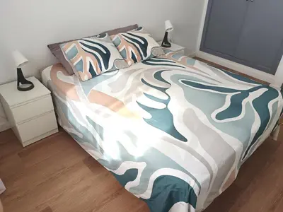 Cama o camas de una habitación en Paradise View Puerto Rico