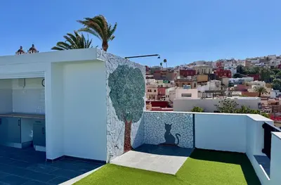 Un balcón o terraza de Studio La Palma
