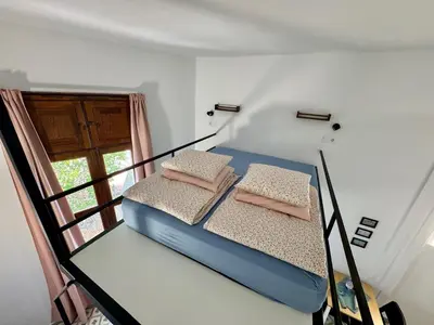 Cama o camas de una habitación en Studio La Palma