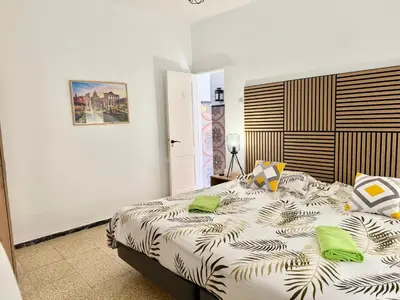 Cama o camas de una habitación en Rooms La Laja 5