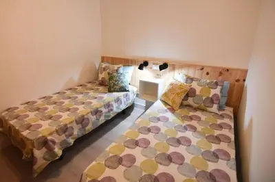 Cama o camas de una habitación en Apartamento con 2 dormitorios - Agaete Park 128
