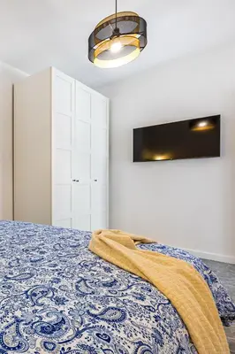 Cama o camas de una habitación en OCEAN VIEW La Cascada