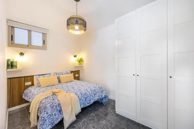 Cama o camas de una habitación en OCEAN VIEW La Cascada