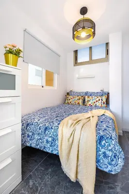 Cama o camas de una habitación en OCEAN VIEW La Cascada