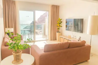 Zona de estar de Vista Oceano Luxury Suite