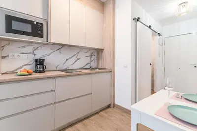 Una cocina o zona de cocina en Vivelorural Sunrise Las Canteras