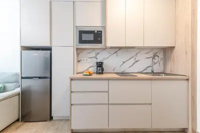 Una cocina o zona de cocina en Vivelorural Sunrise Las Canteras