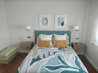 Cama o camas de una habitación en Villa Hoyeta
