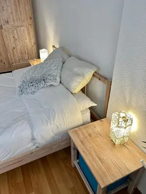 Cama o camas de una habitación en Chill Center Room SOLO HABITACIÓN con baño privado