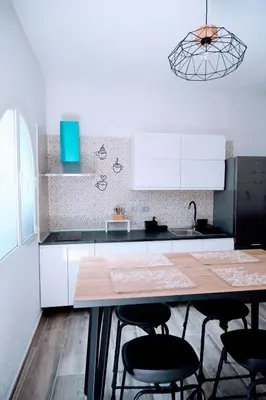 Una cocina o zona de cocina en Casa Poblado
