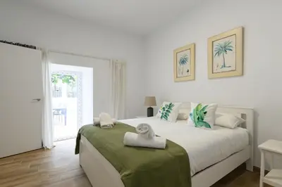 Cama o camas de una habitación en Peaceful Foreman House by Bandama & Nature