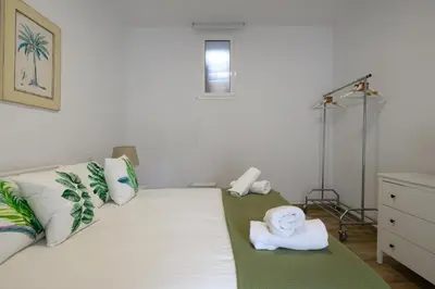Cama o camas de una habitación en Peaceful Foreman House by Bandama & Nature