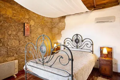 Cama o camas de una habitación en Authentic Canarian House in the center of Gran Canaria