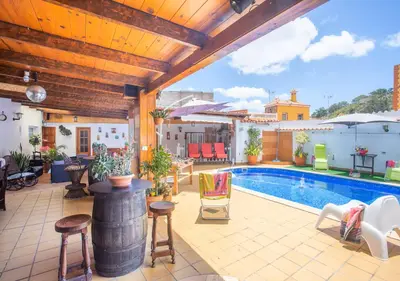 Piscina en o cerca de Villa Canaria Pilar - con piscina privada