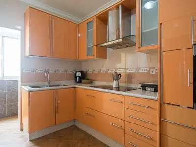 Una cocina o zona de cocina en Live Las Palmas Wind Rose