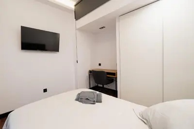Cama o camas de una habitación en Coliving Canteras Connect Suites