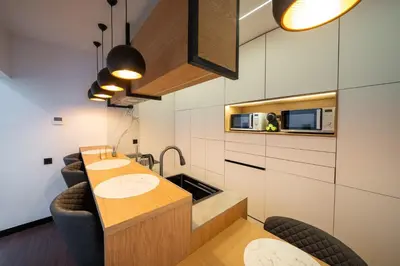 Una cocina o zona de cocina en Coliving Canteras Connect Suites