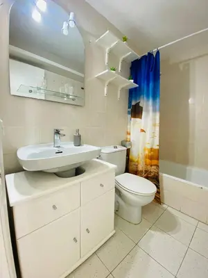Un baño de Beach San Agustin 307 SEA VIEW CHG FAMILY HOTEL