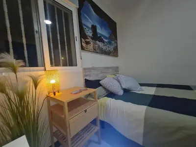 Cama o camas de una habitación en ¡Casa Mama Julia, Relájate!