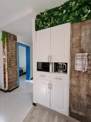 Una cocina o zona de cocina en ¡Casa Mama Julia, Relájate!