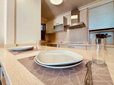 Una cocina o zona de cocina en Apartamentos las Rocas 9