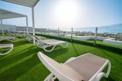 Paisaje cerca de este hotel