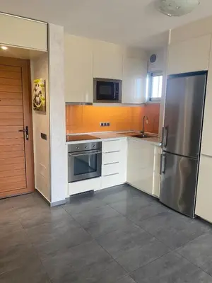 Una cocina o zona de cocina en Seaside accommodation in Playa del Aguila