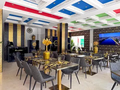 Zona de estar de HH Riz Resort - Adults Only