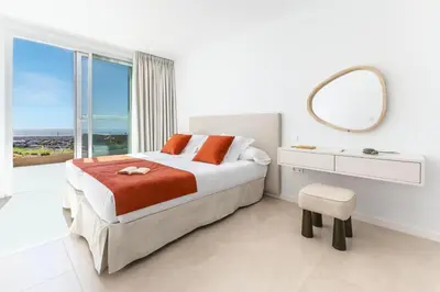 Cama o camas de una habitación en Kaiman 33 by VillaGranCanaria