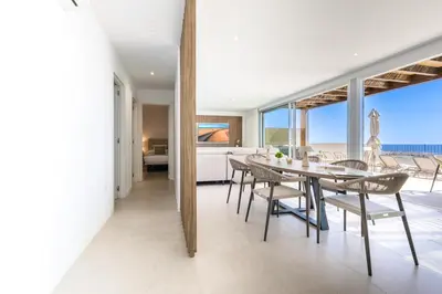 Paisaje cerca de esta villa