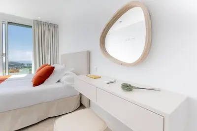 Cama o camas de una habitación en Kaiman 33 by VillaGranCanaria