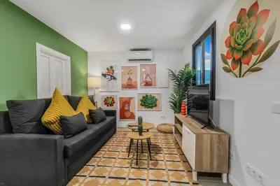 Zona de estar de Living Central Stay Bejeque