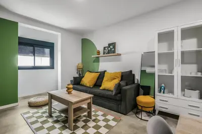 Zona de estar de Living Central Stay Verol