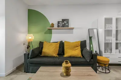 Zona de estar de Living Central Stay Verol