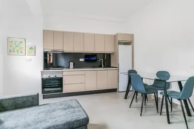 Una cocina o zona de cocina en Galdar Modern Suites