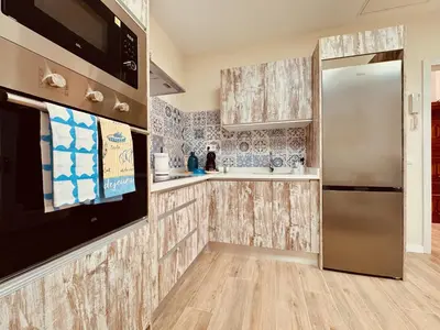 Una cocina o zona de cocina en Click&Guest - Cosmopolis 1