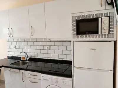 Una cocina o zona de cocina en Panoramic view Puerto Rico