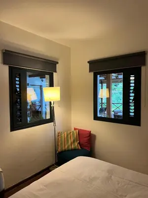 Cama o camas de una habitación en Las Terrazas Valleseco