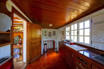 Una cocina o zona de cocina en Las Terrazas Valleseco