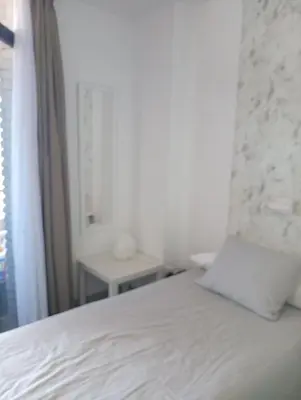 Cama o camas de una habitación en Casa Hilda