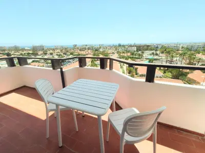 Un balcón o terraza de Blue Atlantic by CASAS COCODRILO
