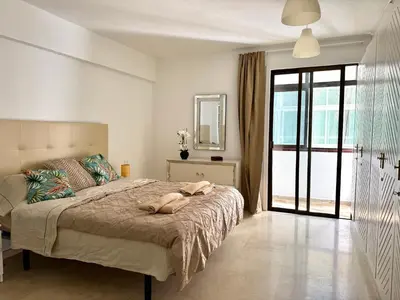Cama o camas de una habitación en Buenavista Las Canteras