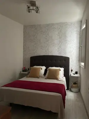 Cama o camas de una habitación en AB Suite Vegueta