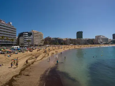 Playa de o cerca de este apartamento