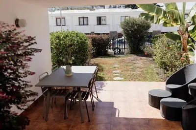 Jardín al aire libre en Estancia - Bungalow en Puerto Rico