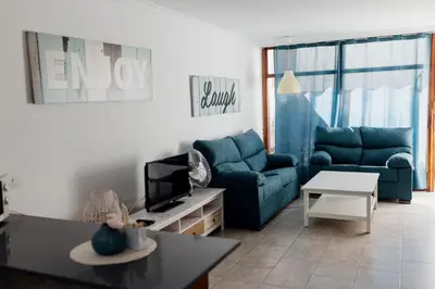 Zona de estar de Estancia - Bungalow en Puerto Rico