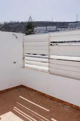 Un balcón o terraza de Estancia - Bungalow en Puerto Rico