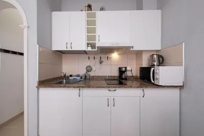 Una cocina o zona de cocina en Estudio del Mar