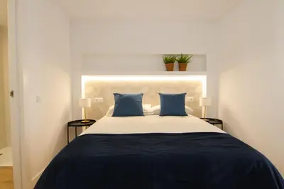 Cama o camas de una habitación en Estudio en Arguineguín LA SAL 2